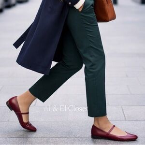 Dolce Vita Reyes Red Crinkle Patent Mary Jane Flats – Size 12 – New With Box